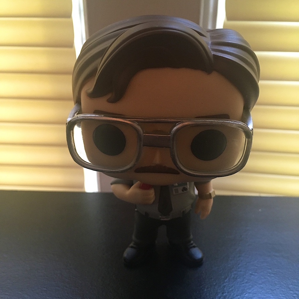MILTON from OFFICE SPACE- FUNKO POP. Box not included. Very slightly scuffed